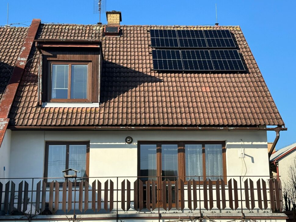Fotovoltaický ohřev TUV Lanškroun