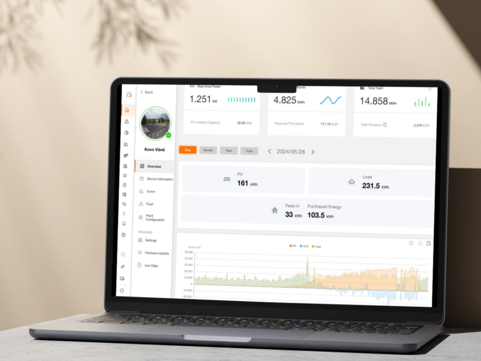 Monitoring fotovoltaiky