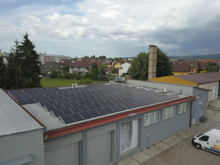Fotovoltaická elektrárna 38,4 kWp Lanškroun