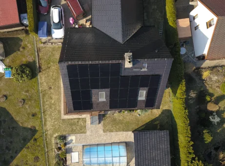 Fotovoltaika 11,2 kWp Benešov u Semil