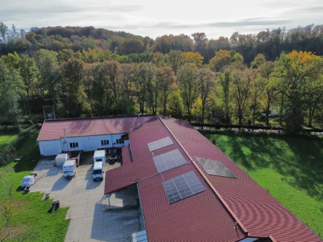 Fotovoltaika firmy Kostelec nad Orlicí