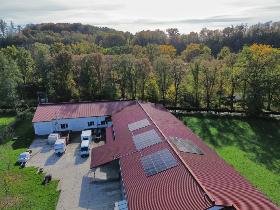 Fotovoltaika firmy Kostelec nad Orlicí