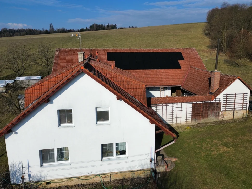 Fotovoltaika 10 kWp Horní Čermná