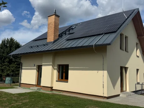 Fotovoltaika 9,9 kWp Dolní Čermná