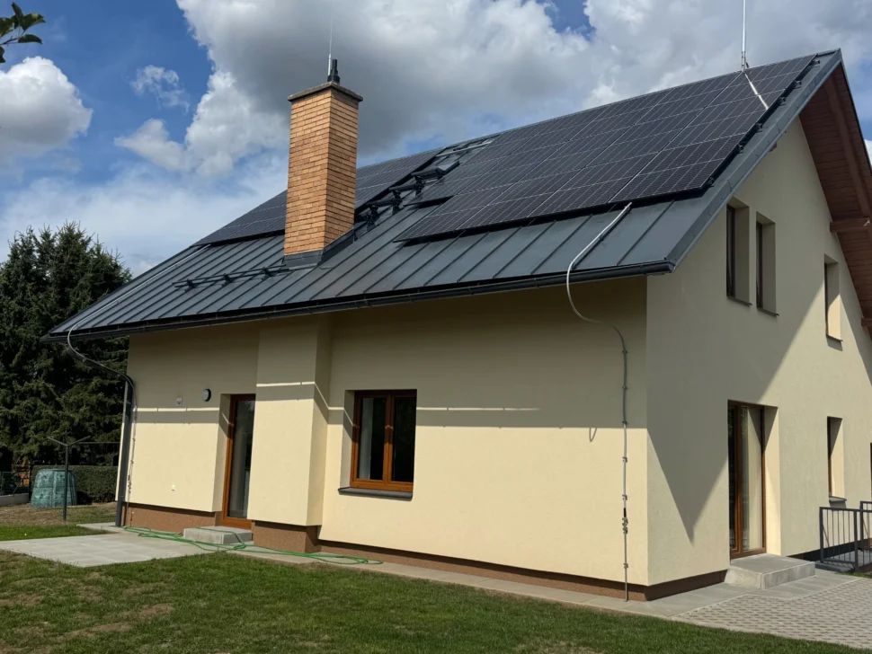 Fotovoltaika 9,9 kWp Dolní Čermná